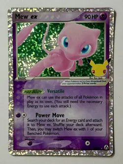 Mew Ex 88/92 (NM) Holo Rare Sword & Shield: Celebrations 2020 Pokemon Card - Image 1