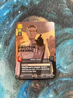 Star Wars: Unlimited - Director Krennic - PRESTIGE FOIL Card - Image 1