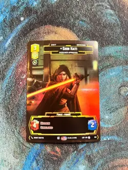 Star Wars: Unlimited - Shin Hati - PRESTIGE FOIL Card - Image 1