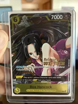 P-115 Boa Hancock Release Event Winner Card One Piece Tcg - Image 1