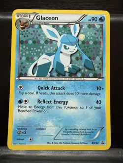 Glaceon - BW90 - Pokemon Black & White Promo Ultra Rare Holo Card LP - Image 1