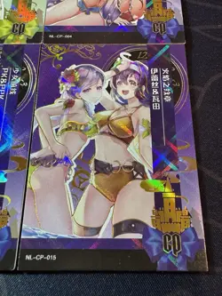 Goddess Story Romance 6 x Bikini Waifu Anime Collectible Doujin CP Cards - Image 5