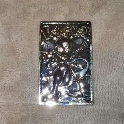 1999 Pokemon Burger King 23K Gold Plated Mewtwo Card - LOOSE / NO CASE - Image 2