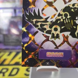Pokemon Shiny 2025 Card Database Gold Holo Groudon -Non TCG - Image 2