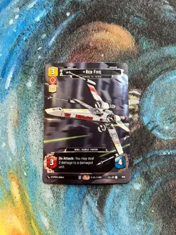 Star Wars: Unlimited - Red Five - PRESTIGE FOIL Card (1/2) - Image 1