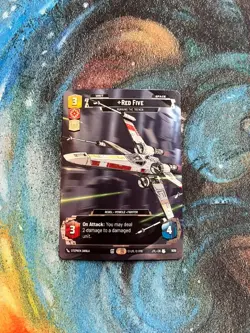 Star Wars: Unlimited - Red Five - PRESTIGE FOIL Card (2/2) - Image 1