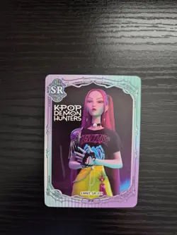 NEW! KPop Demon Hunters Exquisite Collection Card - Mira - SR Rarity #018 - Image 1