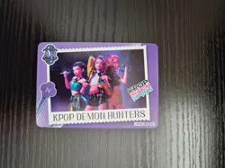 NEW! KPop Demon Hunters Exquisite Collection Card - HUNTR/X #017 Holographic - Image 1