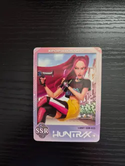 NEW! KPop Demon Hunters Exquisite Collection Card - Mira - SSR Rarity #015 - Image 1