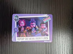 NEW! KPop Demon Hunters Exquisite Collection Card - HUNTR/X #010 Holographic - Image 1