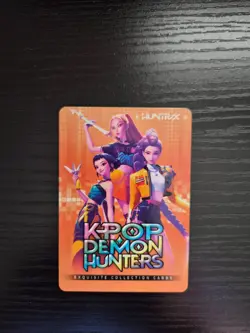NEW! KPop Demon Hunters Exquisite Collection Card - Zoey - SR Rarity #004 Holo - Image 2