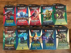 Lot of 10, Theros, Ikaria THEME BOOSTERS Magic Gathering MTG NEW Sealed - Image 1