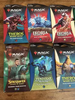 Lot of 10, Theros, Ikaria THEME BOOSTERS Magic Gathering MTG NEW Sealed - Image 2