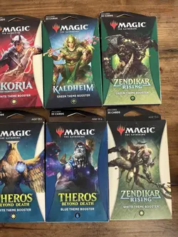 Lot of 10, Theros, Ikaria THEME BOOSTERS Magic Gathering MTG NEW Sealed - Image 4