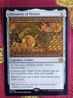 Chronicle of Victory Lorwyn Eclipsed Magic The Gathering MTG Mythic Rare card - Image 1