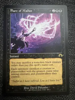 Flare of Malice (Retro Frame) Modern Horizons 3 Regular - Image 1