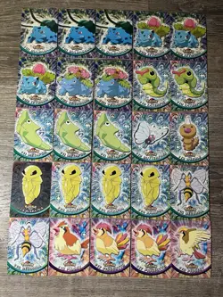 Lot of 93 Topps 1st Edition Pokemon Cards - Image 1