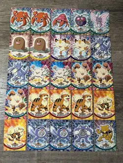 Lot of 93 Topps 1st Edition Pokemon Cards - Image 3