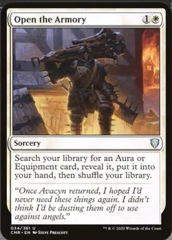 Magic The Gathering, Open the Armory, Commander Legends Regular - Image 1