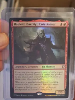 MTG Baeloth Barrityl, Entertainer *FOIL* Battle for Baldur's Gate 655 NM - Image 5