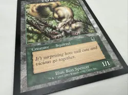 Squirrel Token x1 MTG Odyssey Player Rewards 1x Magic Very Good Light Play LP - Image 2