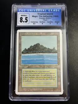1994 MTG Revised TROPICAL ISLAND Dual Land - CGC 8.5 NM/Mint+ - Image 1