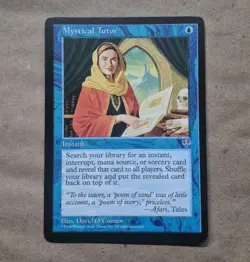 UNPLAYED NM MTG Mystical Tutor Mirage Magic EDH CUBE VINTAGE - Image 1