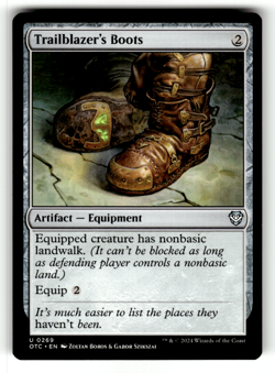 Trailblazer's Boots 269 Normal U Commander: Outlaws of Thunder Junction LP - Image 1