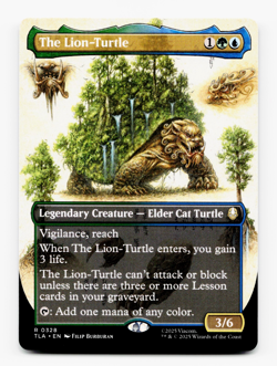 The Lion-Turtle (Borderless) - [Avatar: The Last Airbender] MTG Magic 🌳💧 - Image 1