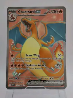 Pokemon Card TCG Charizard ex Scarlet & Violet-151 183/165 Holo Ultra Rare - Image 1