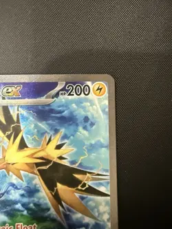Zapdos ex #202/165 - 2023 Pokemon SV Mew EN 151 - NM+ !! - Image 3