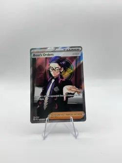 Pokemon Ascended Heroes Boss's Orders Corbeau UR 256/217 ENG NM - Image 1