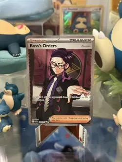 Boss’s Orders 256/217 Ultra Rare Full Art Pokemon TCG Ascended Heroes NM - Image 1