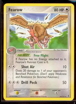 Pokemon FEAROW 24/112 FireRed LeafGreen - RARE - NEAR MINT/MINT - Image 1