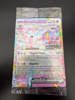 Pokemon TCG Sylveon ex #41 (Stamped) Prismatic Evolutions Sealed - Image 1