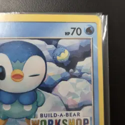 SEE PICS Build a Bear Pokemon Card Piplup 32/156 Promo Trading TCG SEALED - Image 5