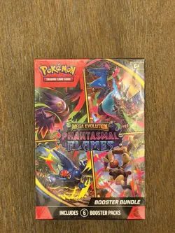 POKEMON TCG MEGA EVOLUTION PHANTASMAL FLAMES BOOSTER BUNDLE FACTORY SEALED BOX - Image 1