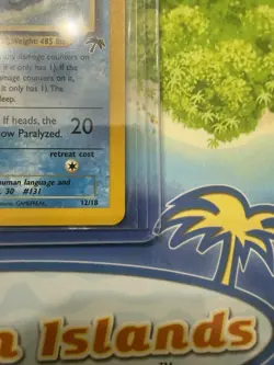 Pokemon Lapras Southern Islands (SI) 🏝 English 2001 Vintage MINT Grade Ready - Image 5