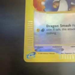 Pokemon Dratini 40 HP Holo 2002 Basic Dragon Nintendo 107/165 TCG Card - Image 5