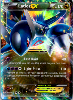 Latios EX - XY72 - Pokemon XY Promo Ultra Rare Card NM - Image 1