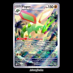 Flygon 101/094 - 2025 Phantasmal Flames Illustration Rare - Pokemon Card NM - Image 1