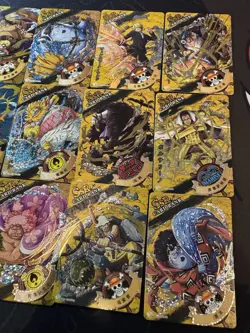 One Piece Set of 18 Collectible Character Anime SSR SR Cards CCG Luffy Nami - Image 5