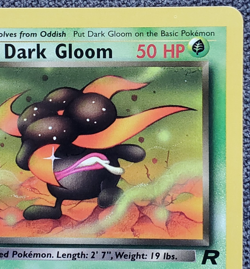 1st Edition Dark Gloom - Team Rocket - #36/82 - Vintage Pokemon Card 2000 WOTC - Image 3