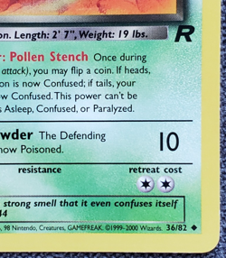 1st Edition Dark Gloom - Team Rocket - #36/82 - Vintage Pokemon Card 2000 WOTC - Image 4