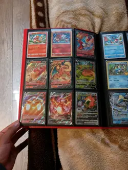 Pokemon Card Binder Collection - Rare & Holo Cards Included - Image 3