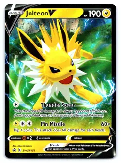 Jolteon V Pokemon Promo SWSH: Sword & Shield Promo Cards SWSH151 - Image 1