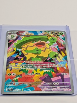 Ludicolo 095/094 Me02: Phantasmal Flames Holo Full Art Pokemon Card - Image 3