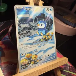 Piplup 098/094 Phantasmal Flames Illustration Rare Full ArtHolo Pokemon TCG MINT - Image 2