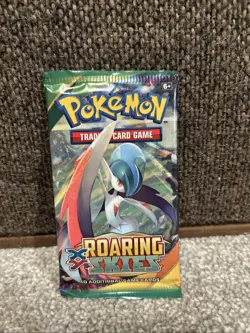 RARE Pokemon XY TCG Roaring Skies Sealed Booster Pack - Deoxys Pack Art - Image 1