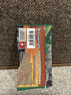RARE Pokemon XY TCG Roaring Skies Sealed Booster Pack - Deoxys Pack Art - Image 2